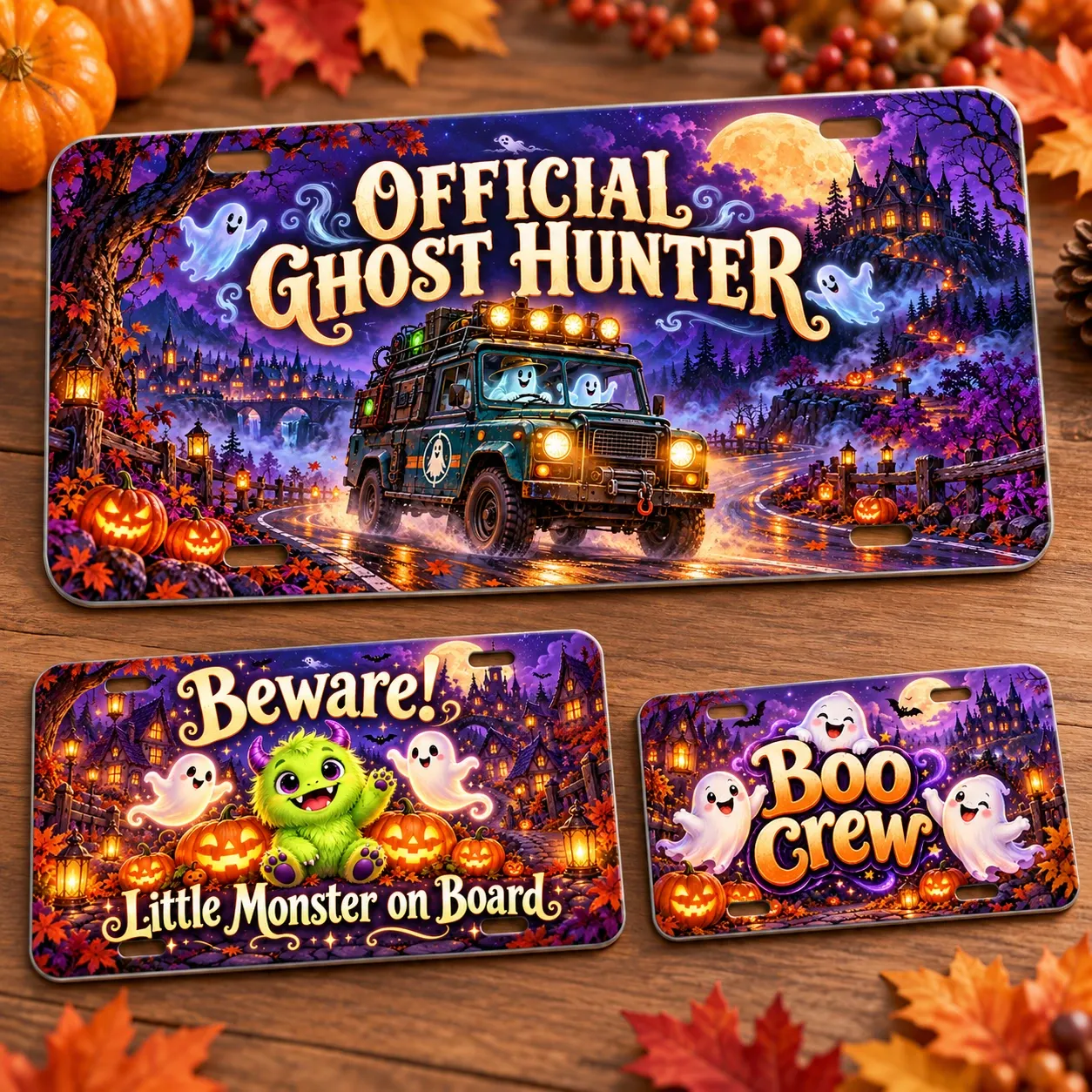 Halloween 2026 Decorative License Plate (12"x6")