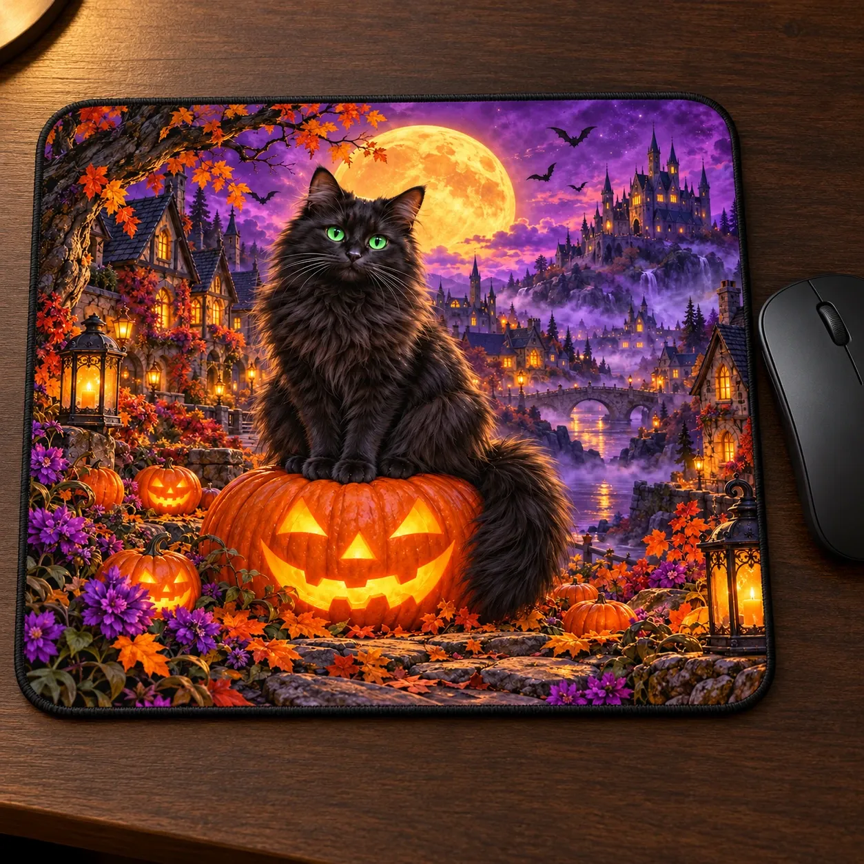 Halloween 2026 Haunted Harvest Mouse Pad
