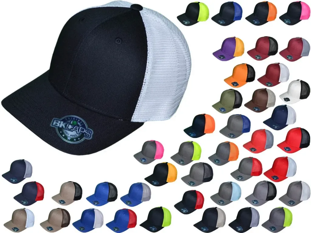 [5323-DTF] Custom DTF Hat – Premium Structured Trucker (5323)