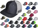 Custom DTF Hat – Classic Cotton Two-Tone Trucker (5216)