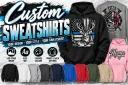 Custom Embroidered Crewneck Sweat Shirt